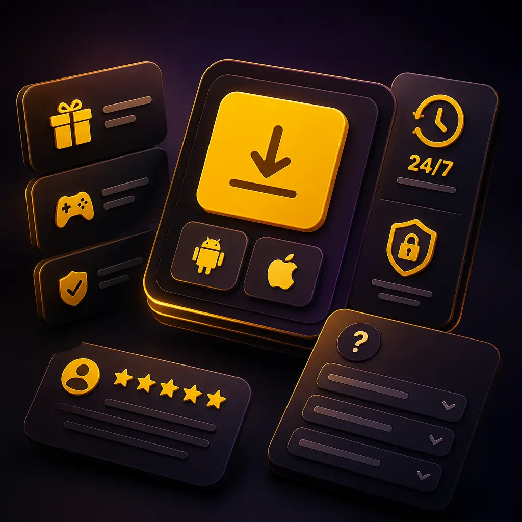 Bizzo Casino App — aplikacja mobilna visual guide for Bizzo Casino